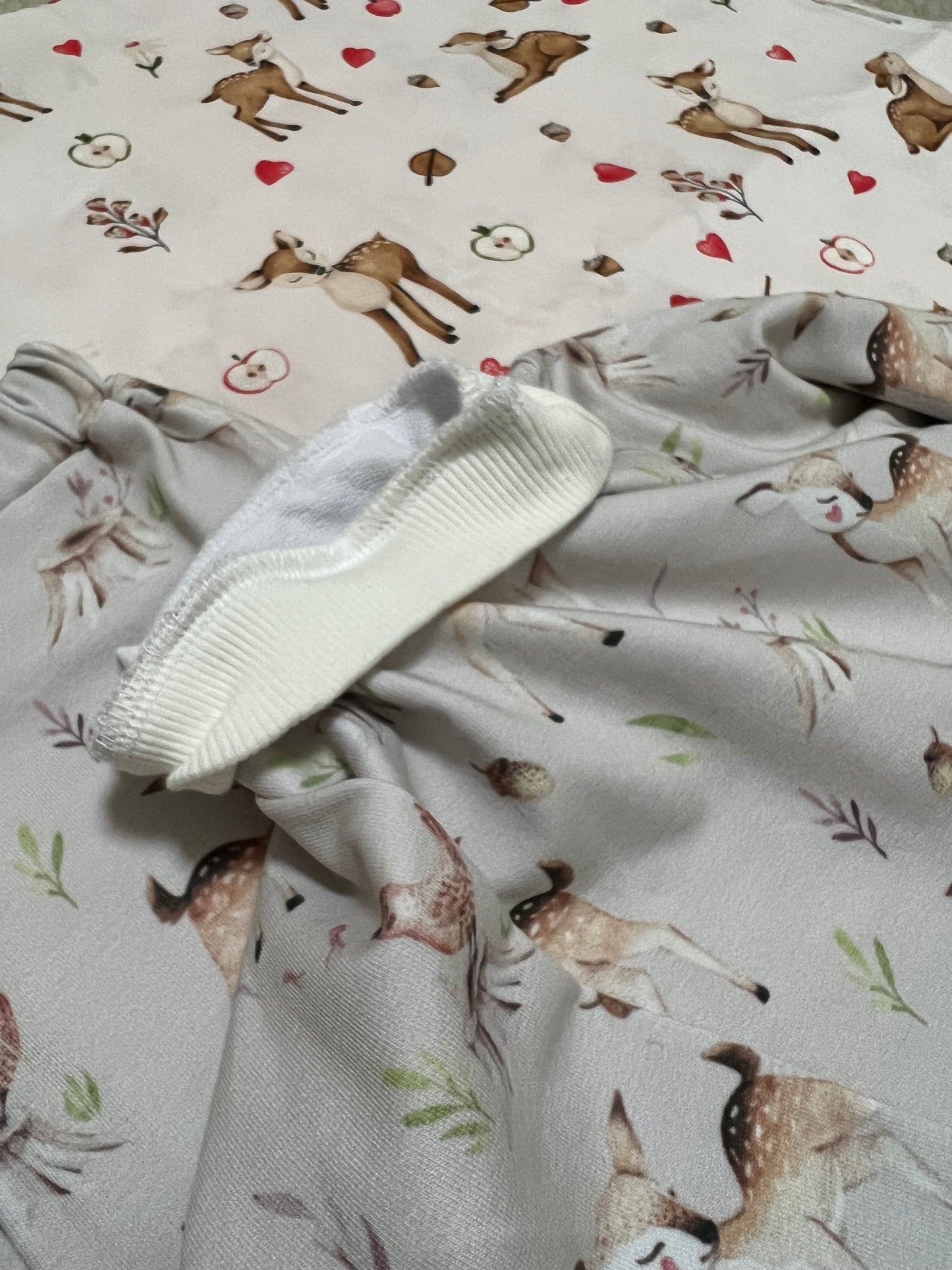 Copy of Long sleeve baby pajamas set, woodland pattern, 100% cotton, size 2-3T(86cm)