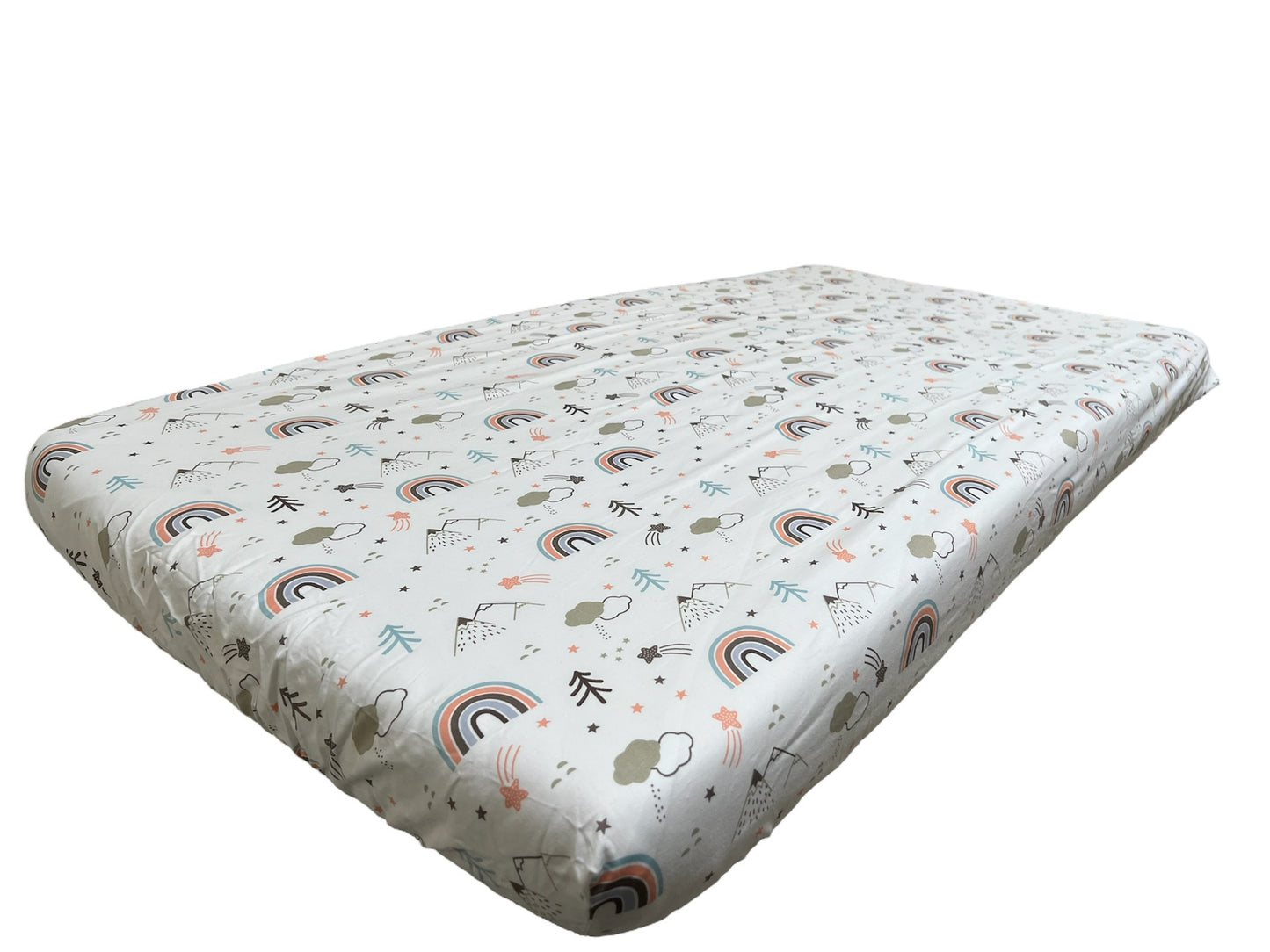 rainbow fitted sheet