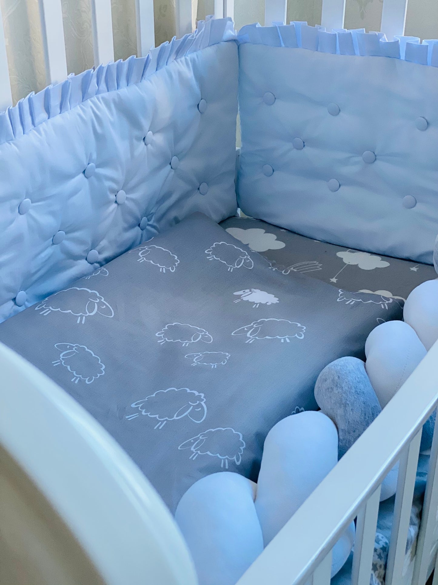 Cute sheep pattern baby bedding, premium quality, kids quilts, children blanket, toddler cover