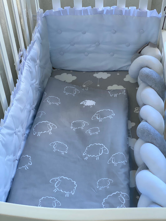Cute sheep pattern baby bedding, premium quality, kids quilts, children blanket, toddler cover