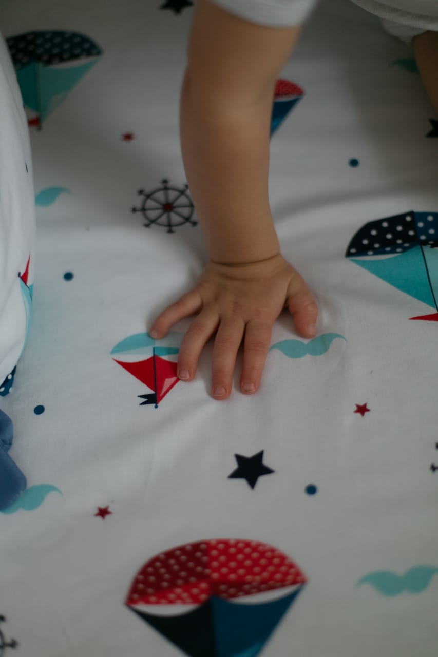 Marine Baby Boy Bedding Set