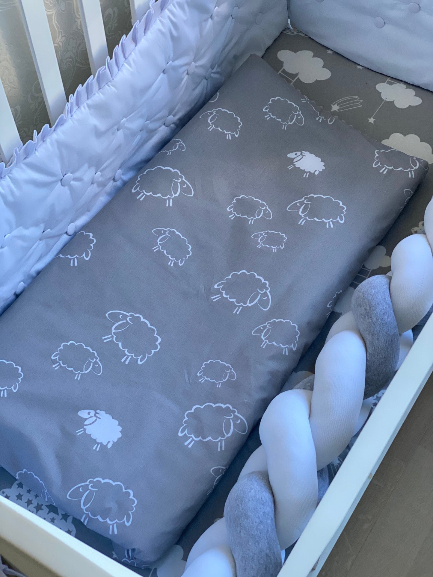 Cute sheep pattern baby bedding, premium quality, kids quilts, children blanket, toddler cover