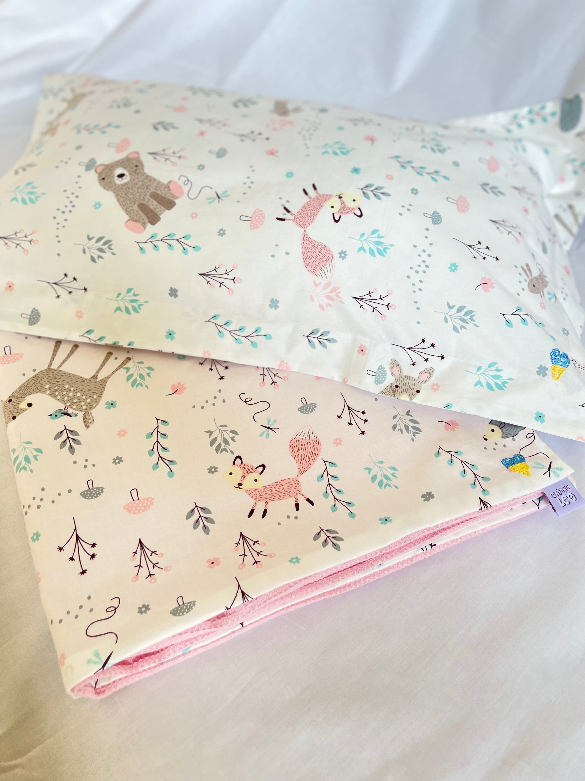 forest animal baby bedding gift